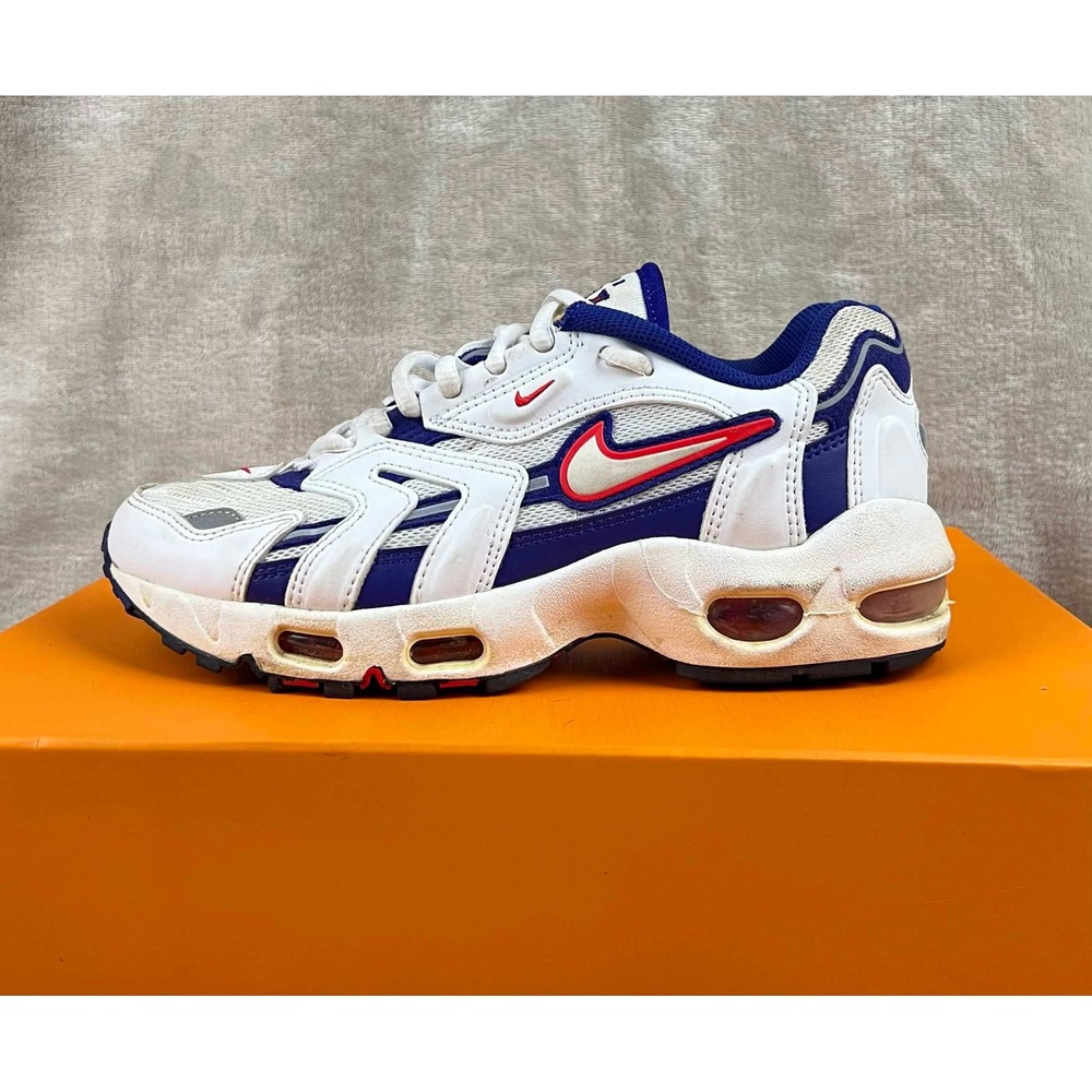 Nike Air Max 96 II White Comet Red Grape Ice DA2230-100 Womens 6.5